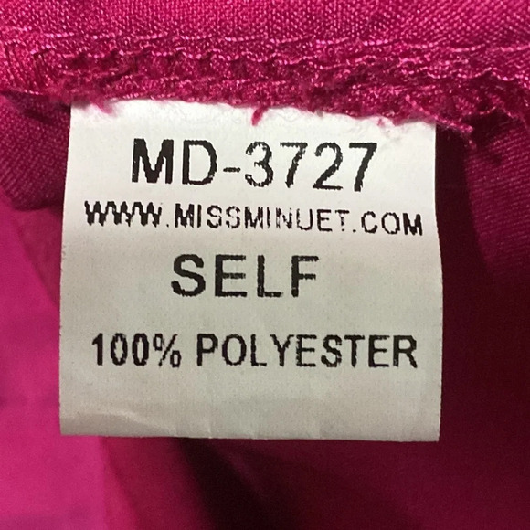 Minuet Dark Pink Strapless Sweetheart Ruched Mini Dress Size S - Picture 7 of 7